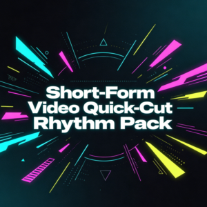 Short-Form Video Quick-Cut Rhythm Pack