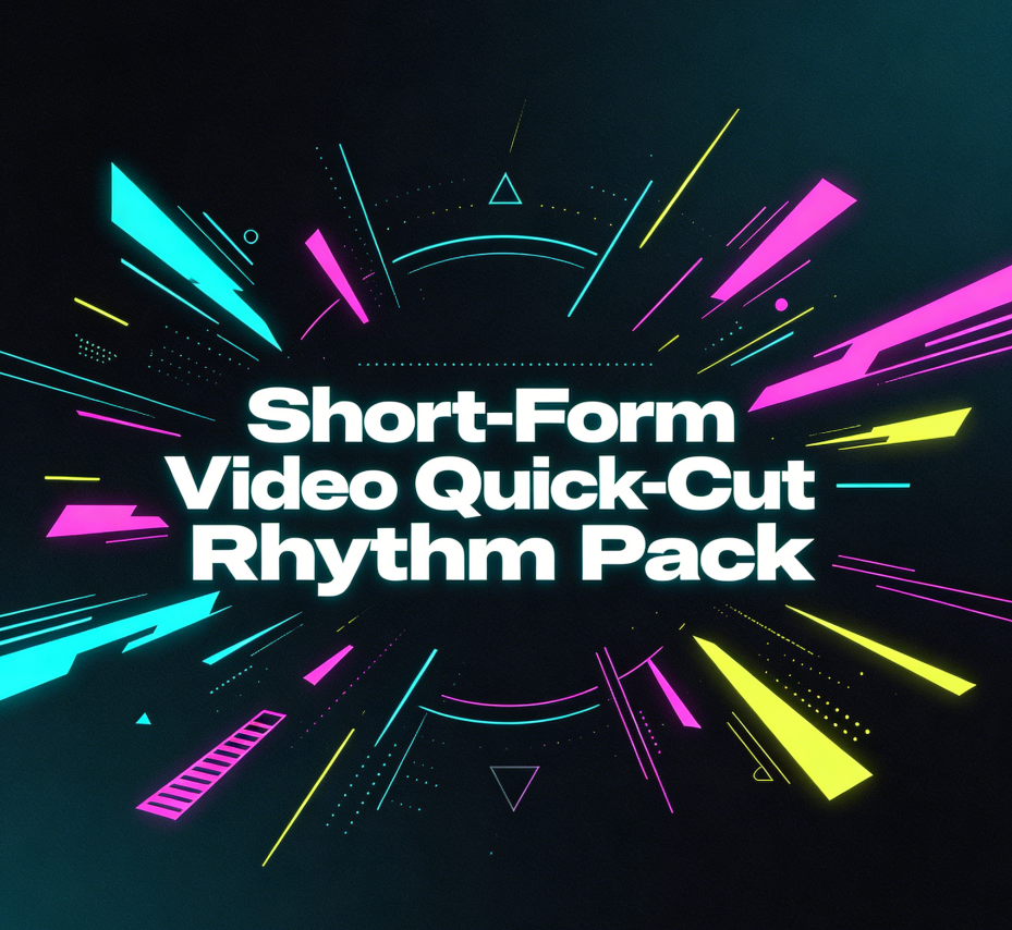 Short-Form Video Quick-Cut Rhythm Pack