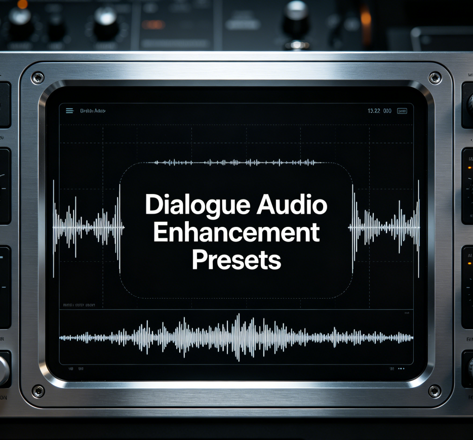 Dialogue Audio Enhancement Presets