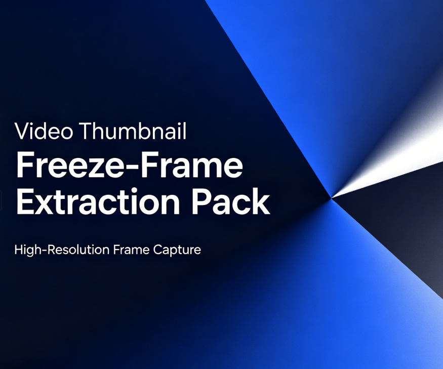 Video Thumbnail Freeze-Frame Extraction Pack