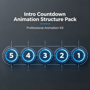 Intro Countdown Animation Structure Pack