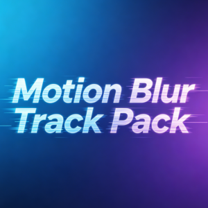 Motion Blur Track Pack