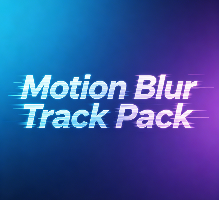 Motion Blur Track Pack