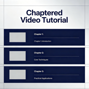 Chaptered Video Tutorial Template