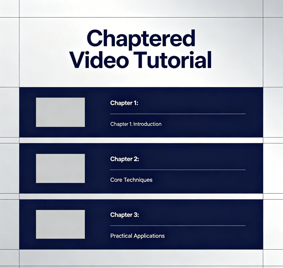 Chaptered Video Tutorial Template