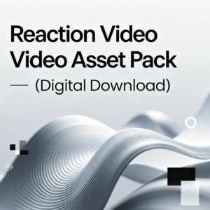 Reaction Video Video Asset Pack (Digital Download)